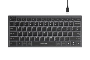 Клавиатура A4Tech Fstyler FX61 серый