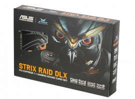 Звуковая карта Asus PCI-E Strix Raid DLX (C-Media 6632AX) 7.1 Ret