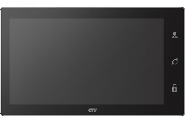 Видеодомофон CTV Монитор видеодомофона CTV-M4106AHD, черный