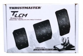 Комплект накладок ThrustMaster T-lcm rubber grip ww version черный, 4060165