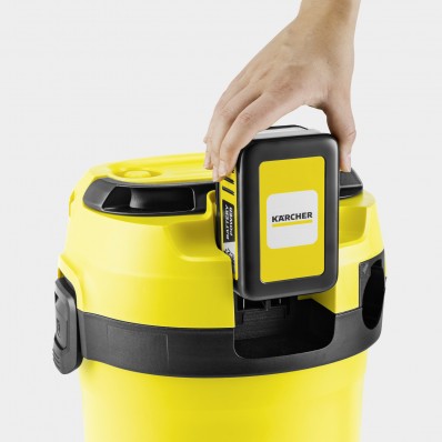 Беспроводной хозяйственный пылесос Karcher WD 3-18