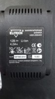 Батарея аккумуляторная Elitech 1820.098400, 12В, 4Ач, Li-Ion