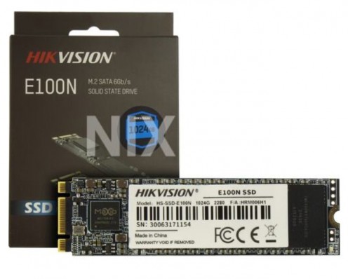 Накопитель SSD Hikvision SATA III 1Tb HS-SSD-E100N/1024G M.2 2280