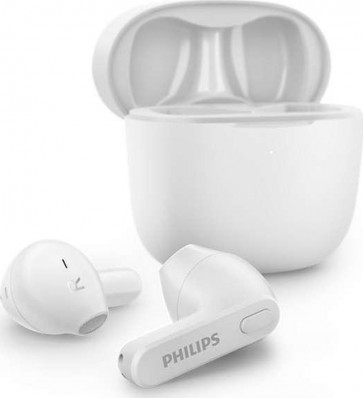 Беспроводные вакуумные наушники с микрофоном Philips TAT2206WT/00