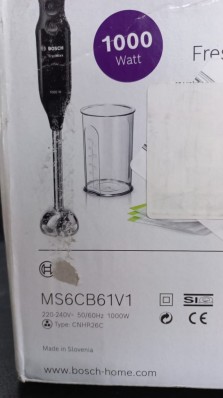 Блендер погружной Bosch ErgoMixx MS6CB61V1