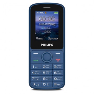 Мобильный телефон Philips E2101 Xenium синий