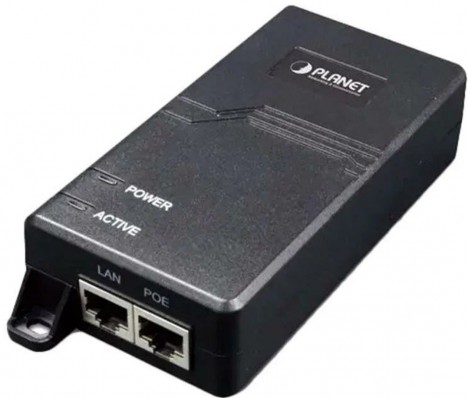 Инжектор PLANET Single Port 10/100/1000Mbps Ultra PO (POE-173)