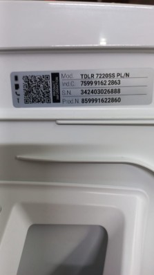 Стиральная машина вертикальная WHIRLPOOL TDLR7220SSPLN TOP-LOAD