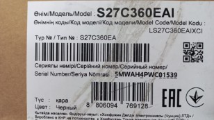 27" Монитор Samsung S27C360EAI