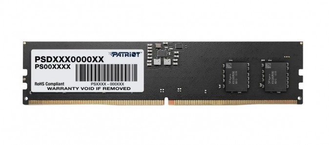 Оперативная память Patriot Signature PSD532G48002 DDR5 - 1x 32ГБ 4800МГц, DIMM, Ret