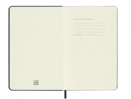 Блокнот Moleskine CLASSIC QP053B20 Medium 115x180мм 208стр., пунктир, твердая обложка, синий