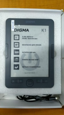 6" Электронная книга Digma K1