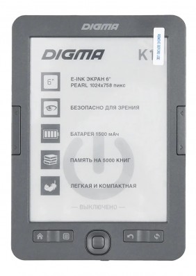 6" Электронная книга Digma K1