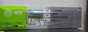 Подставка для телевизора Cactus CS-ST3644BKWN