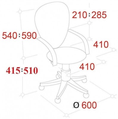 Кресло Easy Chair VTEChair-318 AL