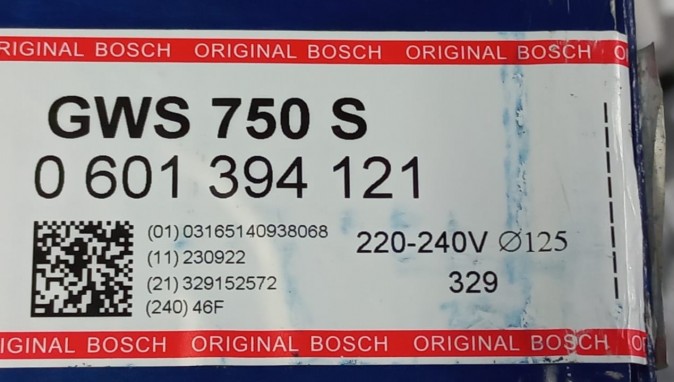 УШМ (Болгарка) Bosch GWS 750 S