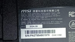 27" Монитор MSI Pro MP271A