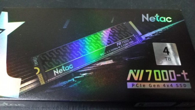 SSD накопитель Netac NV7000-t NT01NV7000T-4T0-E4X 4ТБ