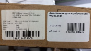 Док-станции для ноутбуков Dell WD19-4915