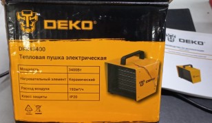 Тепловая пушка Deko DKIH3400 электрическая