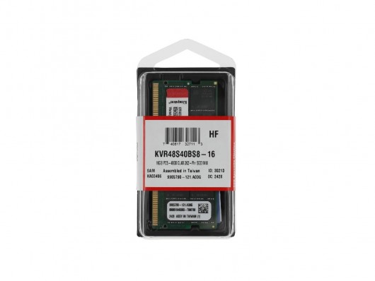 Оперативная память Kingston Valueram KVR48S40BS8-16