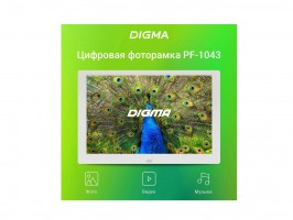 10.1" Цифровая фоторамка Digma PF-1043 IPS