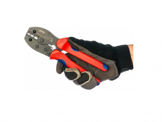 Пресс-клещи Knipex 220 мм, 0.5-6.0 мм² KN-975236
