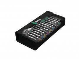 Набор с трещеткой 28 пр. Wera 8100 SA 6 Zyklop Speed
