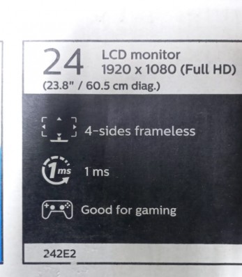 23.8" Монитор Philips 242E2FA
