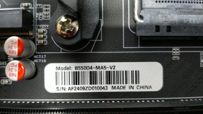 Материнская плата mATX Afox B550D4-MA5-V2