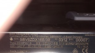 Посудомоечная машина встраив. Bosch SBV6ZDX16E полноразмерная