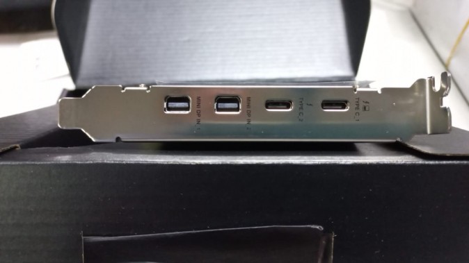 Asus Панель THUNDERBOLTEX 4 /2 TB4 USB4 TYPE C ADD ON CARD