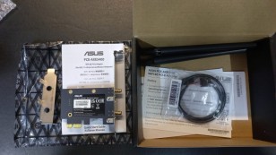 Сетевой адаптер WiFi + Bluetooth Asus PCE-AXE5400