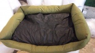 лежак для животных хаки KATSU SOFA OPI BIG SIZE 130х115х14 см