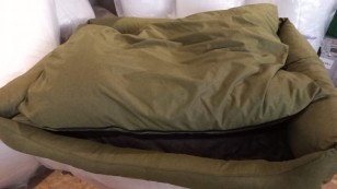 лежак для животных хаки KATSU SOFA OPI BIG SIZE 130х115х14 см