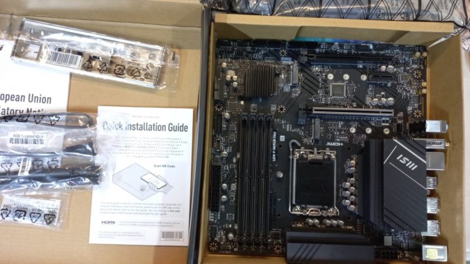 Материнская плата MSI PRO B760M-A WIFI