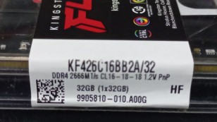 Модуль памяти Kingston 32GB KF426C16BB2A/32 DDR4 2666 FURY