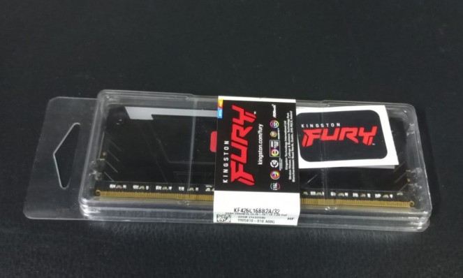 Модуль памяти Kingston 32GB KF426C16BB2A/32 DDR4 2666 FURY