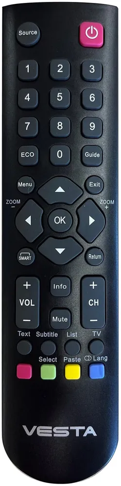 Телевизор VESTA TV LED V32LH4000 черный Безрамочный