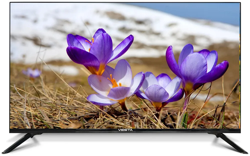 Телевизор VESTA TV LED V32LH4000 черный Безрамочный