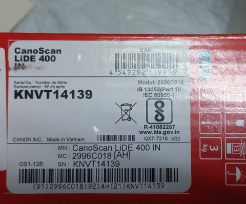 Сканер CANOSCAN LIDE 400 2996C010 CANON
