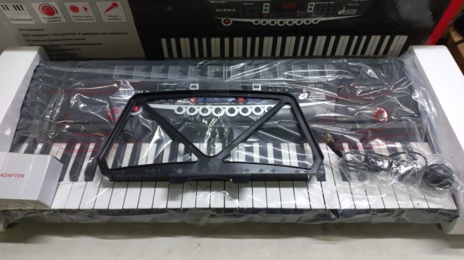 Синтезатор Supra SKB-545 54клав. черный