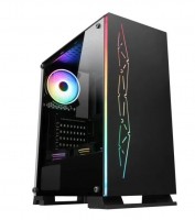 Корпус ATX Formula F-3402, Midi-Tower, без БП, черный