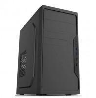 Корпус с блоком питания  mATX FOXLINE FL-733R-FZ450R-U32, Mini-Tower, 450Вт, черный