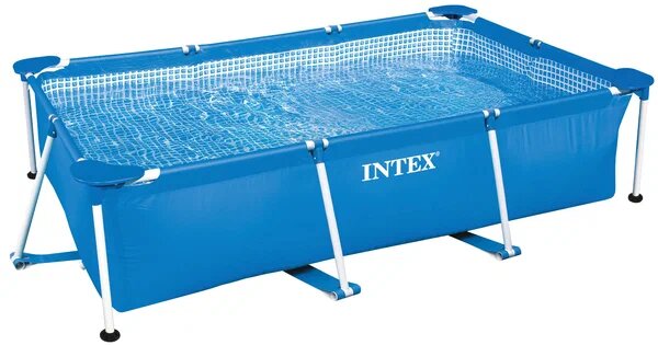 Бассейн на опорах 220х150х60см Intex