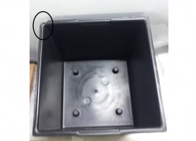 Кашпо для цветов RATO LOW DRTS400L-440U венге 2 предмета 37 и 64л Prosperplast
