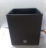 Кашпо для цветов RATO LOW DRTS400L-440U венге 2 предмета 37 и 64л Prosperplast