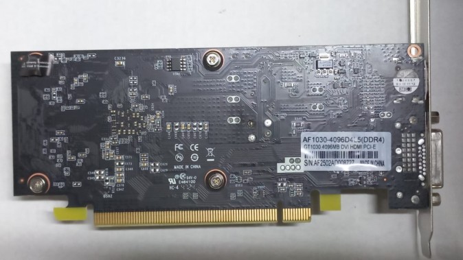 Видеокарта Afox NVIDIA GT 1030 1152 4096 2100 64 RTL [AF1030-4096D4L5]