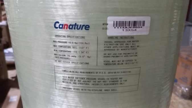 Canature 1354-2,5 - Белый Композитный корпус, цвет Natural