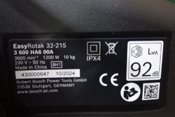 Газонокосилка роторная Bosch Rotak 32 (0600885B00) 1200Вт
